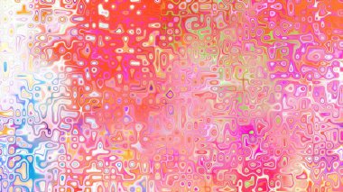 Yumuşak mor ve pembe tonlara sahip soyut organik hücresel doku, sıvı mozaik desen ve rüya gibi dijital yüzey