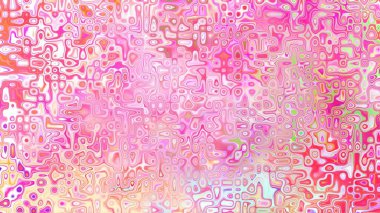 Yumuşak mor ve pembe tonlara sahip soyut organik hücresel doku, sıvı mozaik desen ve rüya gibi dijital yüzey