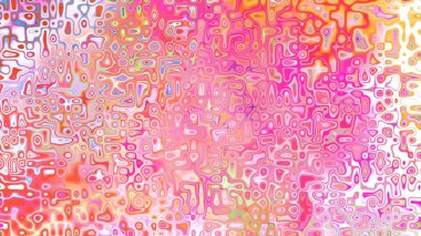 Yumuşak mor ve pembe tonlara sahip soyut organik hücresel doku, sıvı mozaik desen ve rüya gibi dijital yüzey