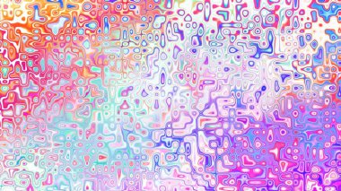 Yumuşak mor ve pembe tonlara sahip soyut organik hücresel doku, sıvı mozaik desen ve rüya gibi dijital yüzey