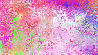 Yumuşak mor ve pembe tonlara sahip soyut organik hücresel doku, sıvı mozaik desen ve rüya gibi dijital yüzey