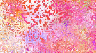 Yumuşak mor ve pembe tonlara sahip soyut organik hücresel doku, sıvı mozaik desen ve rüya gibi dijital yüzey