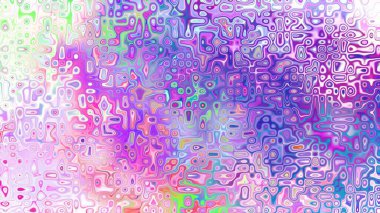 Yumuşak mor ve pembe tonlara sahip soyut organik hücresel doku, sıvı mozaik desen ve rüya gibi dijital yüzey