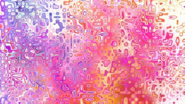 Yumuşak mor ve pembe tonlara sahip soyut organik hücresel doku, sıvı mozaik desen ve rüya gibi dijital yüzey