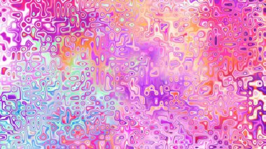 Yumuşak mor ve pembe tonlara sahip soyut organik hücresel doku, sıvı mozaik desen ve rüya gibi dijital yüzey