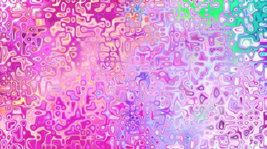 Yumuşak mor ve pembe tonlara sahip soyut organik hücresel doku, sıvı mozaik desen ve rüya gibi dijital yüzey