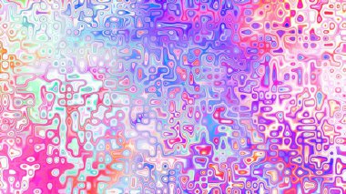 Yumuşak mor ve pembe tonlara sahip soyut organik hücresel doku, sıvı mozaik desen ve rüya gibi dijital yüzey