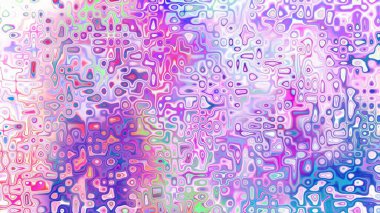 Yumuşak mor ve pembe tonlara sahip soyut organik hücresel doku, sıvı mozaik desen ve rüya gibi dijital yüzey