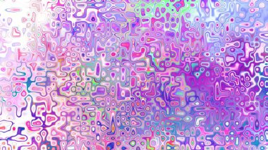 Yumuşak mor ve pembe tonlara sahip soyut organik hücresel doku, sıvı mozaik desen ve rüya gibi dijital yüzey