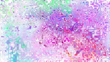 Yumuşak mor ve pembe tonlara sahip soyut organik hücresel doku, sıvı mozaik desen ve rüya gibi dijital yüzey