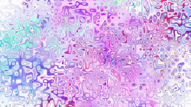 Yumuşak mor ve pembe tonlara sahip soyut organik hücresel doku, sıvı mozaik desen ve rüya gibi dijital yüzey