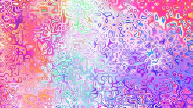 Yumuşak mor ve pembe tonlara sahip soyut organik hücresel doku, sıvı mozaik desen ve rüya gibi dijital yüzey