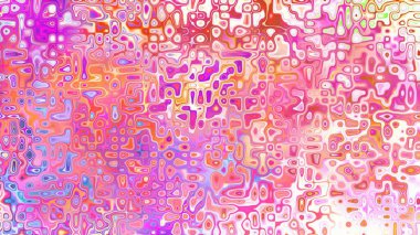 Yumuşak mor ve pembe tonlara sahip soyut organik hücresel doku, sıvı mozaik desen ve rüya gibi dijital yüzey