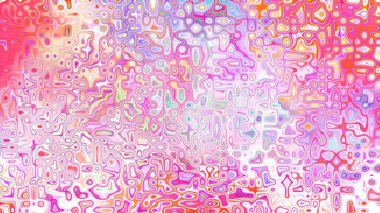 Yumuşak mor ve pembe tonlara sahip soyut organik hücresel doku, sıvı mozaik desen ve rüya gibi dijital yüzey