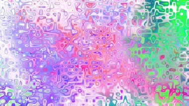 Yumuşak mor ve pembe tonlara sahip soyut organik hücresel doku, sıvı mozaik desen ve rüya gibi dijital yüzey