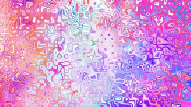 Yumuşak mor ve pembe tonlara sahip soyut organik hücresel doku, sıvı mozaik desen ve rüya gibi dijital yüzey