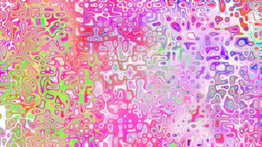 Yumuşak mor ve pembe tonlara sahip soyut organik hücresel doku, sıvı mozaik desen ve rüya gibi dijital yüzey