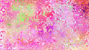 Yumuşak mor ve pembe tonlara sahip soyut organik hücresel doku, sıvı mozaik desen ve rüya gibi dijital yüzey