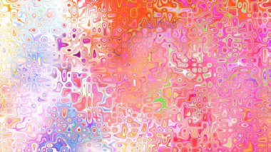 Yumuşak mor ve pembe tonlara sahip soyut organik hücresel doku, sıvı mozaik desen ve rüya gibi dijital yüzey