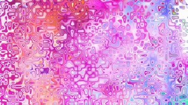 Yumuşak mor ve pembe tonlara sahip soyut organik hücresel doku, sıvı mozaik desen ve rüya gibi dijital yüzey