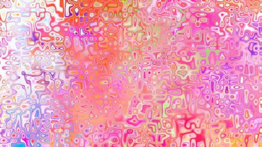 Yumuşak mor ve pembe tonlara sahip soyut organik hücresel doku, sıvı mozaik desen ve rüya gibi dijital yüzey