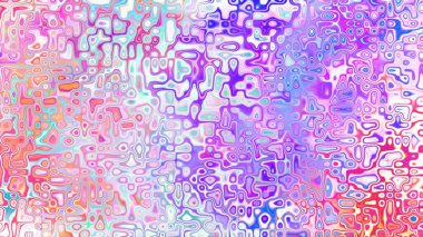 Yumuşak mor ve pembe tonlara sahip soyut organik hücresel doku, sıvı mozaik desen ve rüya gibi dijital yüzey