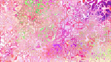 Yumuşak mor ve pembe tonlara sahip soyut organik hücresel doku, sıvı mozaik desen ve rüya gibi dijital yüzey