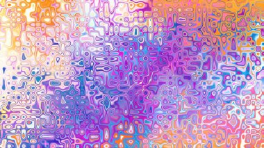 Yumuşak mor ve pembe tonlara sahip soyut organik hücresel doku, sıvı mozaik desen ve rüya gibi dijital yüzey