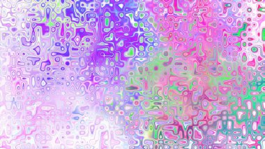 Yumuşak mor ve pembe tonlara sahip soyut organik hücresel doku, sıvı mozaik desen ve rüya gibi dijital yüzey