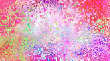 Yumuşak mor ve pembe tonlara sahip soyut organik hücresel doku, sıvı mozaik desen ve rüya gibi dijital yüzey