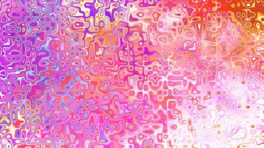 Yumuşak mor ve pembe tonlara sahip soyut organik hücresel doku, sıvı mozaik desen ve rüya gibi dijital yüzey