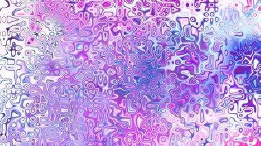 Yumuşak mor ve pembe tonlara sahip soyut organik hücresel doku, sıvı mozaik desen ve rüya gibi dijital yüzey