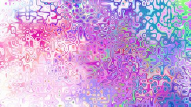 Yumuşak mor ve pembe tonlara sahip soyut organik hücresel doku, sıvı mozaik desen ve rüya gibi dijital yüzey