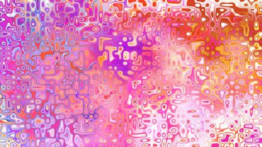 Yumuşak mor ve pembe tonlara sahip soyut organik hücresel doku, sıvı mozaik desen ve rüya gibi dijital yüzey