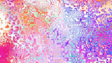 Yumuşak mor ve pembe tonlara sahip soyut organik hücresel doku, sıvı mozaik desen ve rüya gibi dijital yüzey