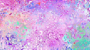 Yumuşak mor ve pembe tonlara sahip soyut organik hücresel doku, sıvı mozaik desen ve rüya gibi dijital yüzey