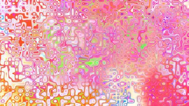 Yumuşak mor ve pembe tonlara sahip soyut organik hücresel doku, sıvı mozaik desen ve rüya gibi dijital yüzey