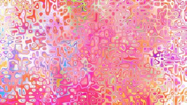 Yumuşak mor ve pembe tonlara sahip soyut organik hücresel doku, sıvı mozaik desen ve rüya gibi dijital yüzey