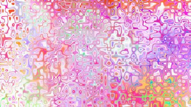 Yumuşak mor ve pembe tonlara sahip soyut organik hücresel doku, sıvı mozaik desen ve rüya gibi dijital yüzey