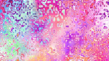 Yumuşak mor ve pembe tonlara sahip soyut organik hücresel doku, sıvı mozaik desen ve rüya gibi dijital yüzey