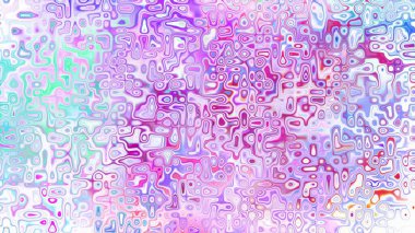 Yumuşak mor ve pembe tonlara sahip soyut organik hücresel doku, sıvı mozaik desen ve rüya gibi dijital yüzey