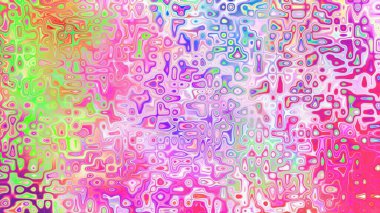 Yumuşak mor ve pembe tonlara sahip soyut organik hücresel doku, sıvı mozaik desen ve rüya gibi dijital yüzey