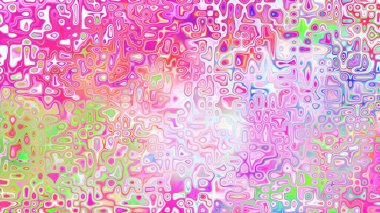 Yumuşak mor ve pembe tonlara sahip soyut organik hücresel doku, sıvı mozaik desen ve rüya gibi dijital yüzey