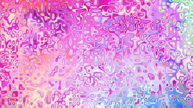 Yumuşak mor ve pembe tonlara sahip soyut organik hücresel doku, sıvı mozaik desen ve rüya gibi dijital yüzey