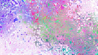 Yumuşak mor ve pembe tonlara sahip soyut organik hücresel doku, sıvı mozaik desen ve rüya gibi dijital yüzey