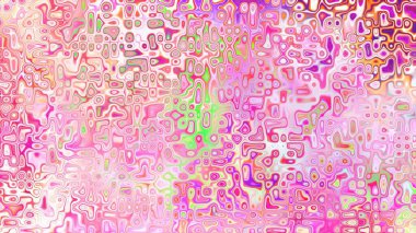 Yumuşak mor ve pembe tonlara sahip soyut organik hücresel doku, sıvı mozaik desen ve rüya gibi dijital yüzey