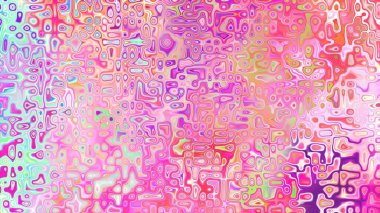 Yumuşak mor ve pembe tonlara sahip soyut organik hücresel doku, sıvı mozaik desen ve rüya gibi dijital yüzey