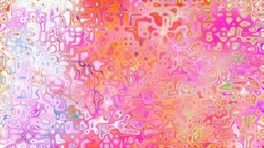 Yumuşak mor ve pembe tonlara sahip soyut organik hücresel doku, sıvı mozaik desen ve rüya gibi dijital yüzey