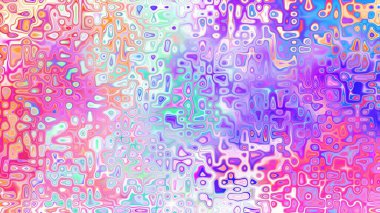 Yumuşak mor ve pembe tonlara sahip soyut organik hücresel doku, sıvı mozaik desen ve rüya gibi dijital yüzey