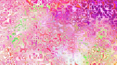 Yumuşak mor ve pembe tonlara sahip soyut organik hücresel doku, sıvı mozaik desen ve rüya gibi dijital yüzey